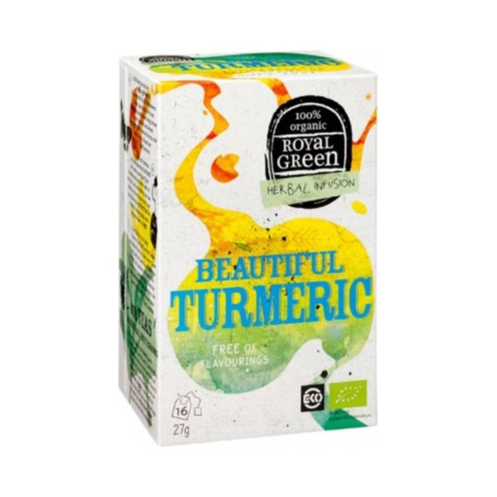 Royal Green Bio Tea Kurkuma &amp;amp;amp;ampampampamp Citrom