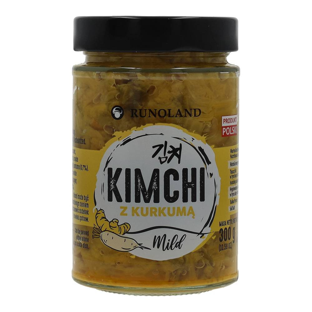 Runoland bio kimchi kurkumás vegán 300 g