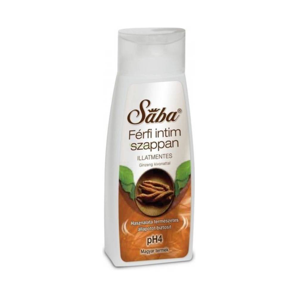 Săpun intim pentru bărbați Sába, 250 ml