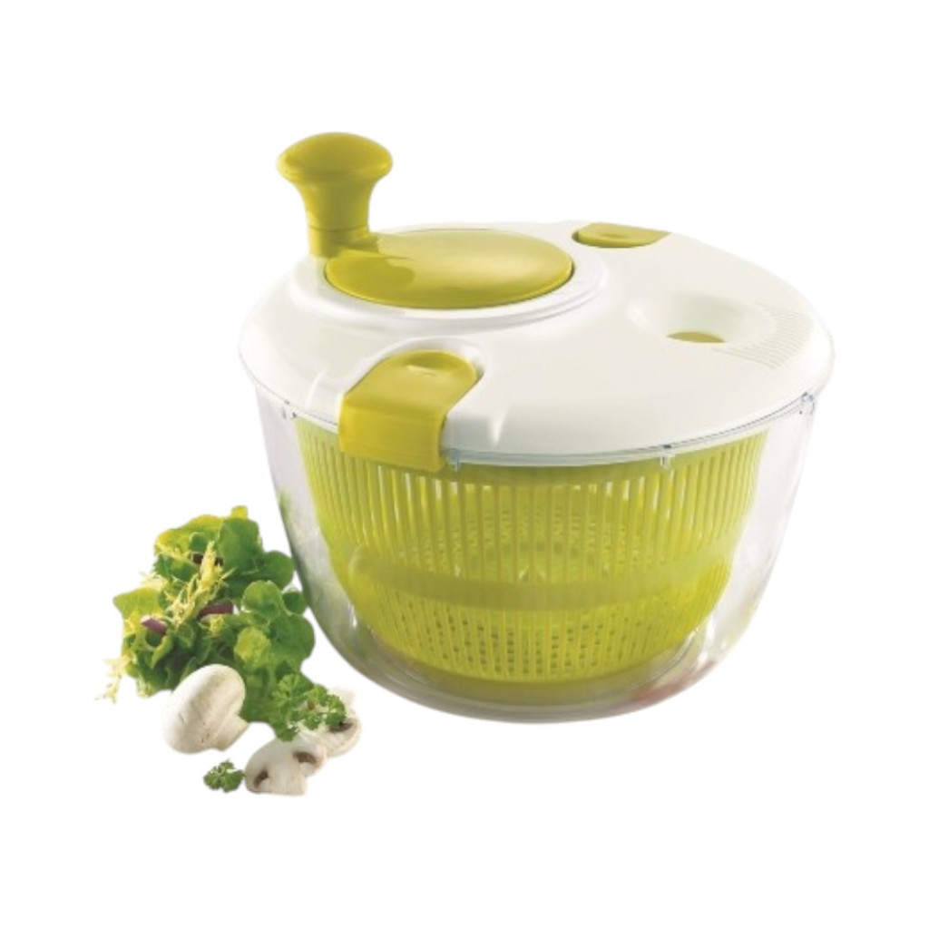 Storcător pentru salată, cu manivelă, 24 cm Ibili 783124, 1 buc.