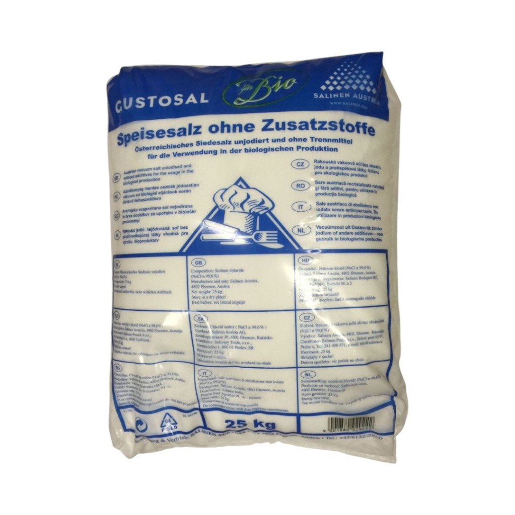 Bez soli suplement mineralny 25kg Bio Gustosal
