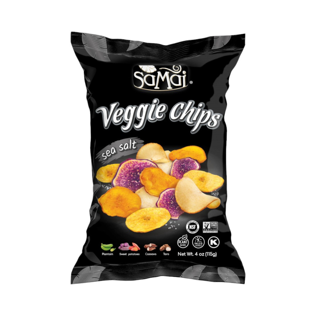Samai Rainforest Vegetable Chips Sea Salted 115 g