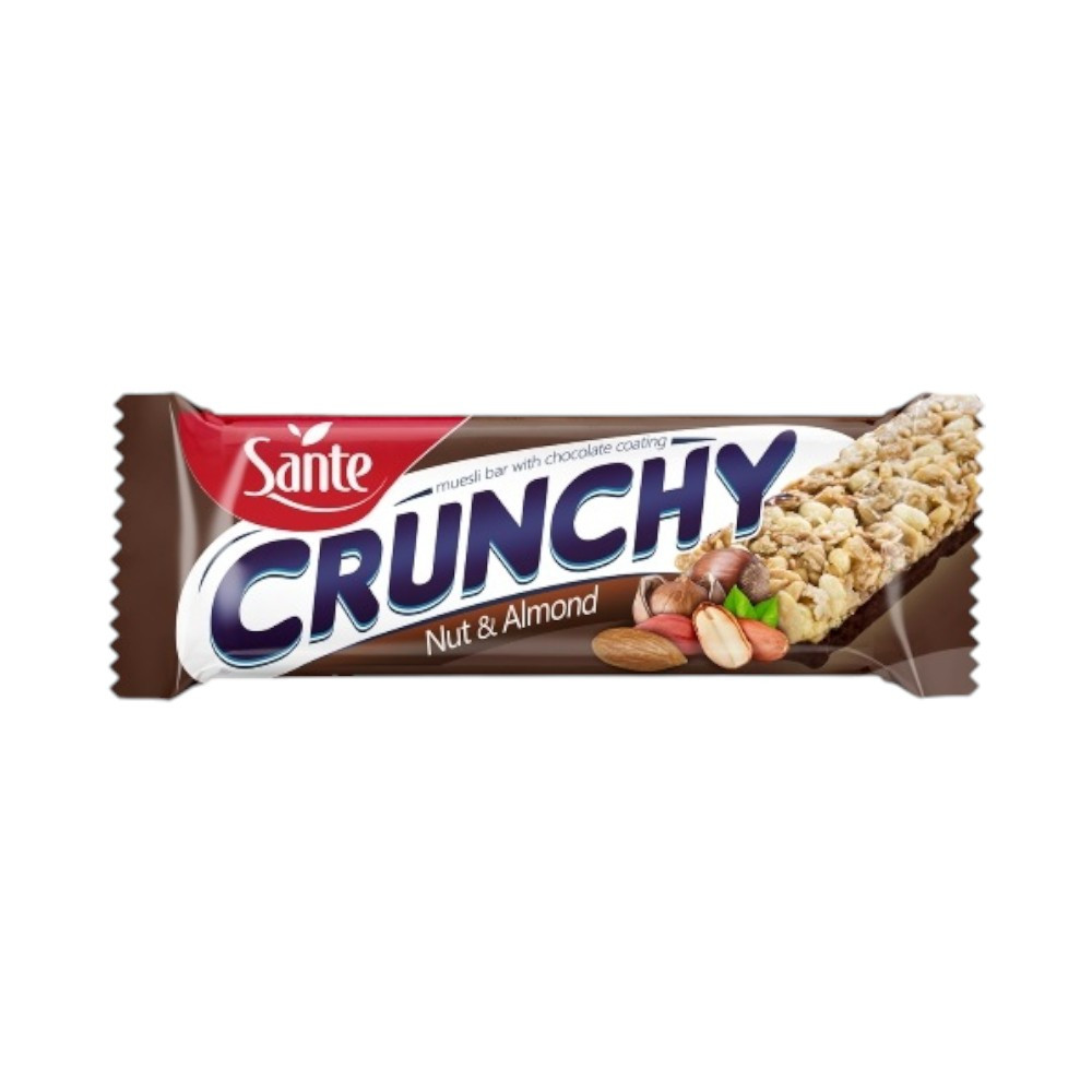 Sante crunchy müzliszelet mogyorós mandulás 40 g