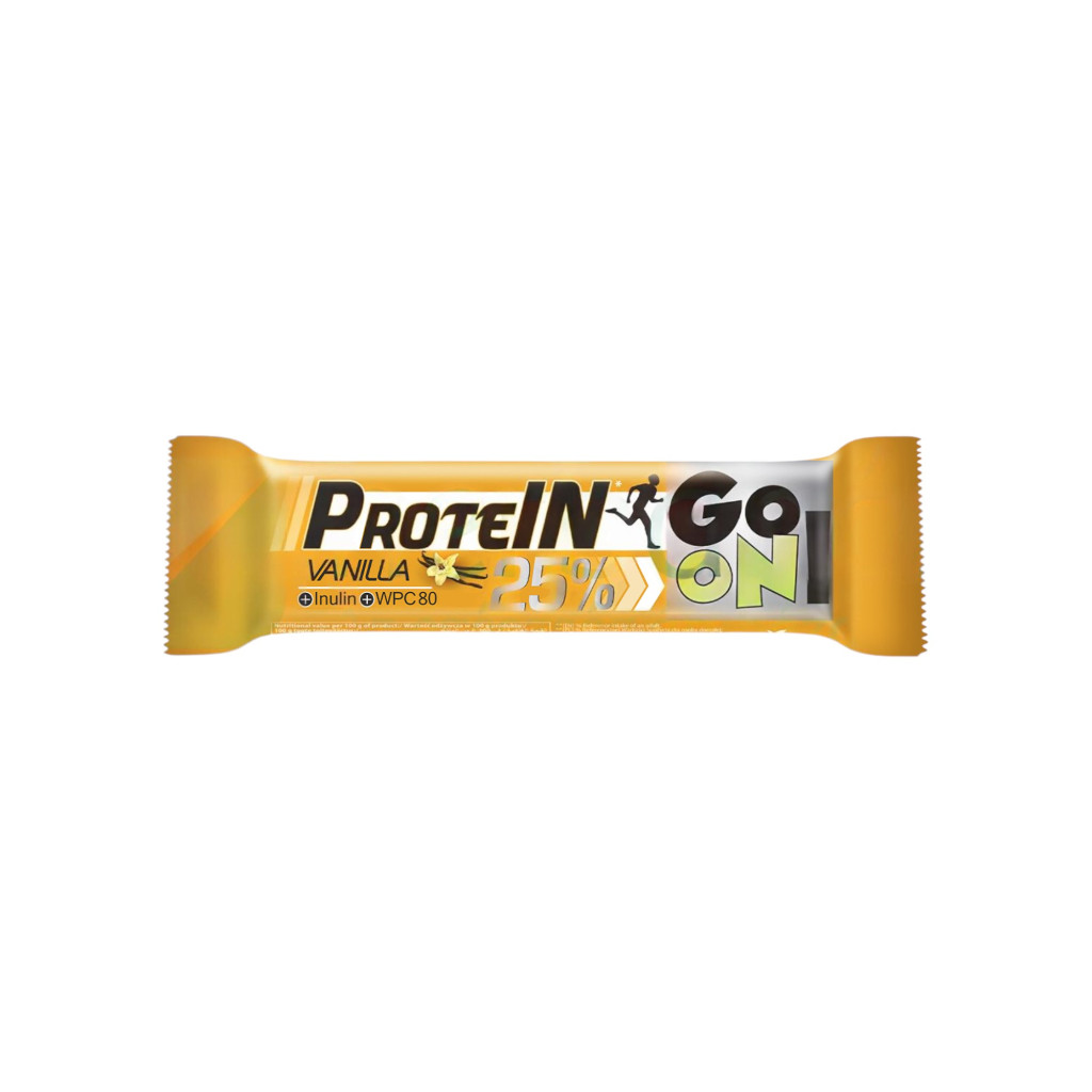 Sante go on tejcsokoládéval bevont vaníliás protein szelet 50 g