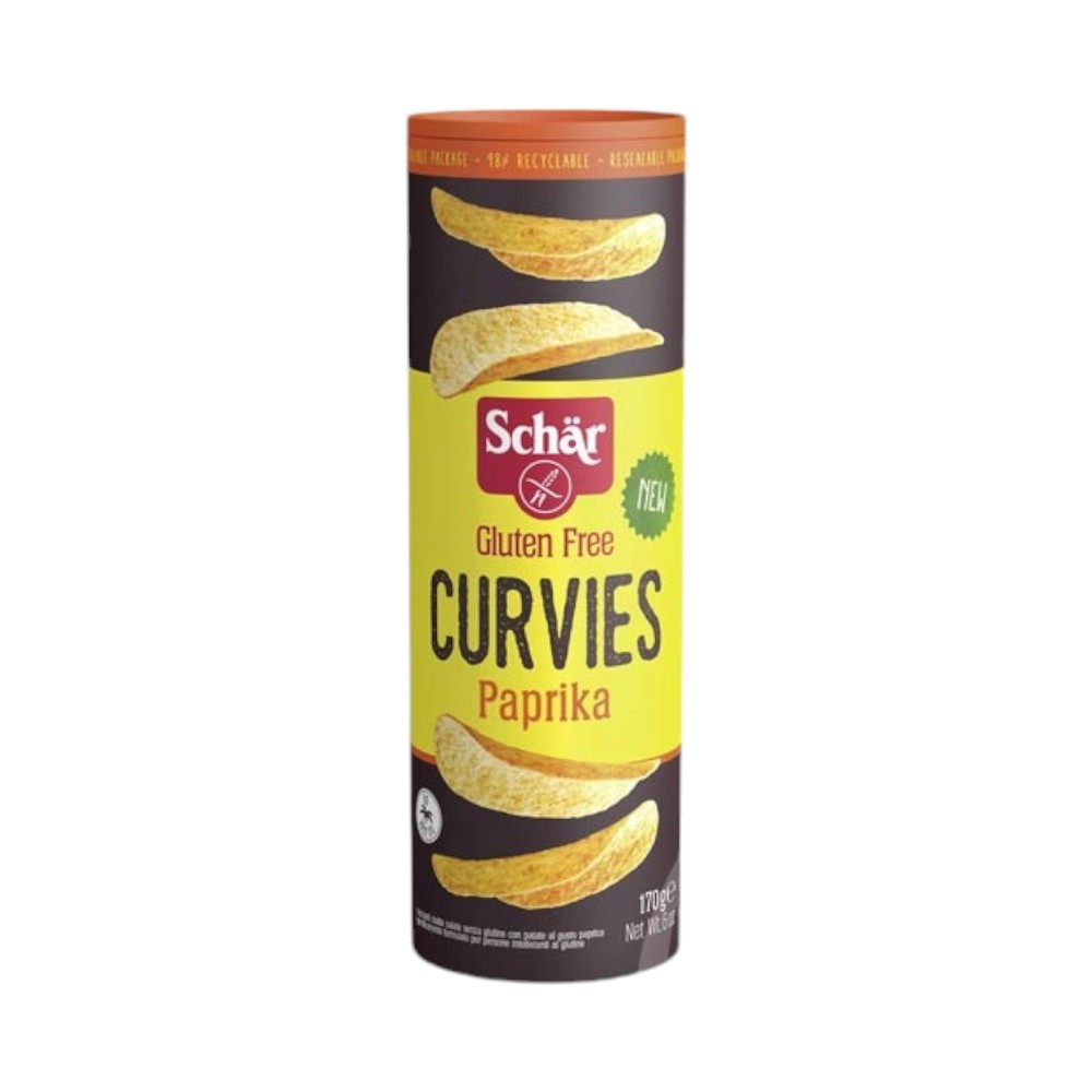 Schar curvies chips paprikás 170 g