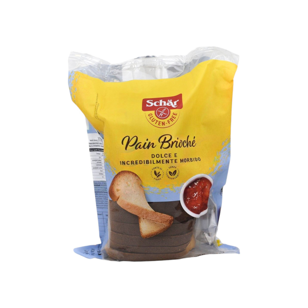 Bezlepkový chléb Schar, sladká brioška, 370 g