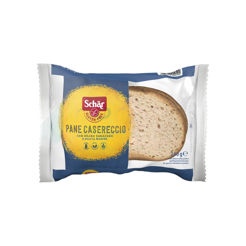 Chleb bezglutenowy marki Schar pane casereccio 240 g