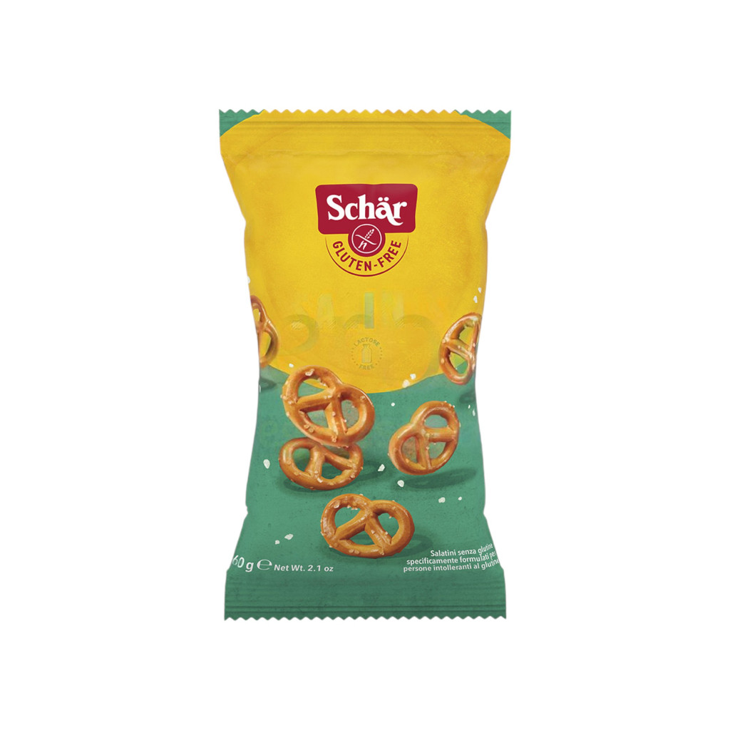 Glutenfreie gesalzene Puffmais Schar 60 g