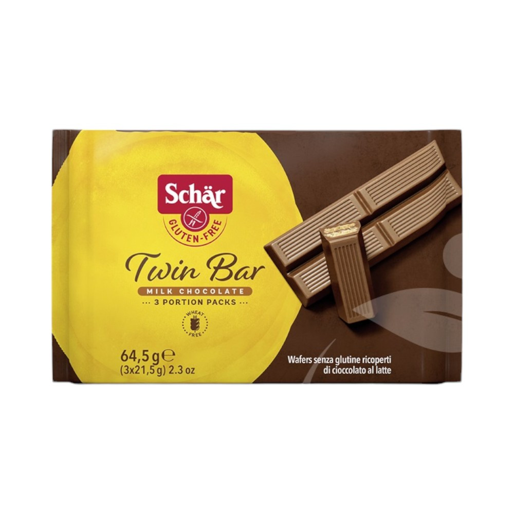 Schar gluténmentes twin bar 65 g