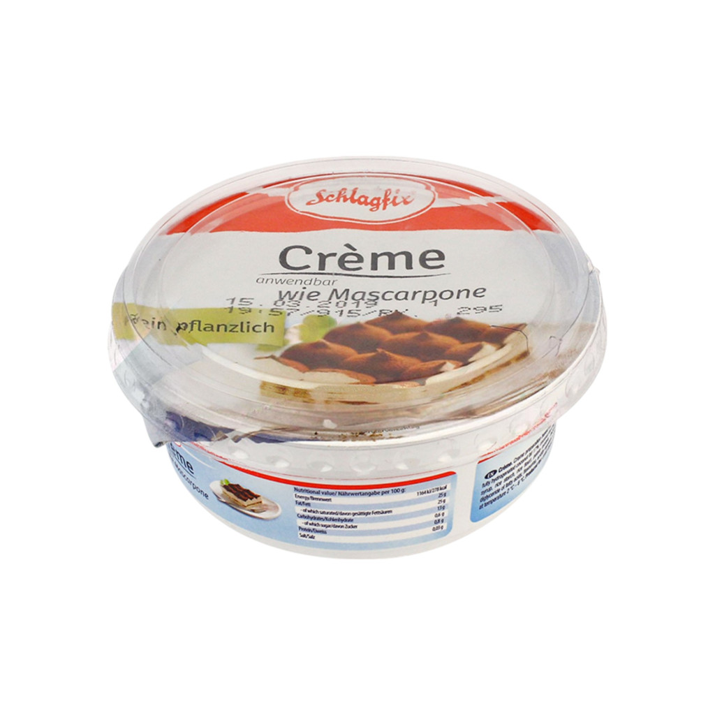 Schlagfix mascarpone jellegű krém 250 g