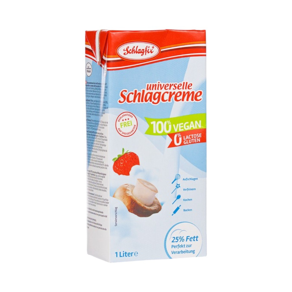 Crema vegetală Schlagfix 25% grăsime, 1000 ml