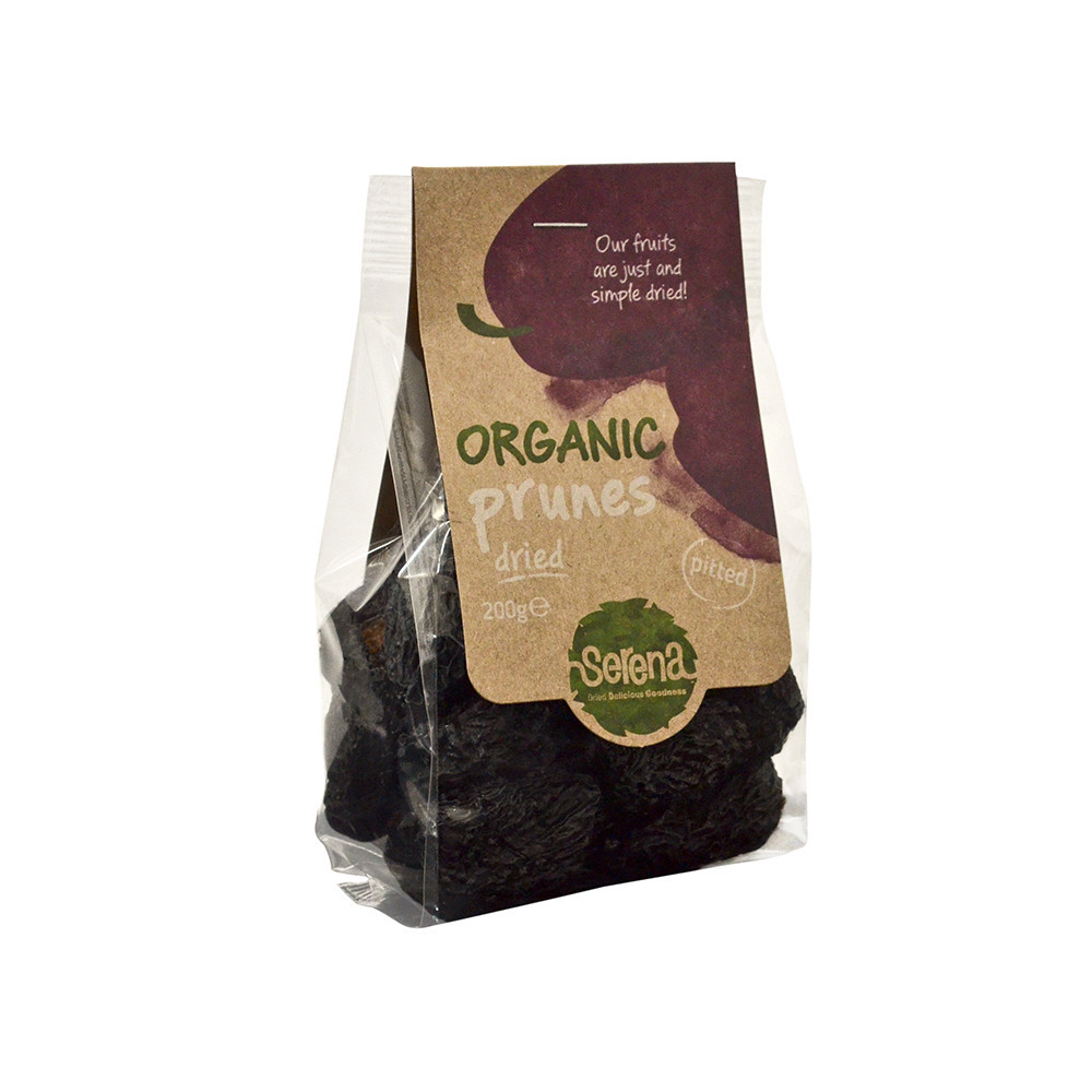 Serena organic dried plums (pitted) 200 g
