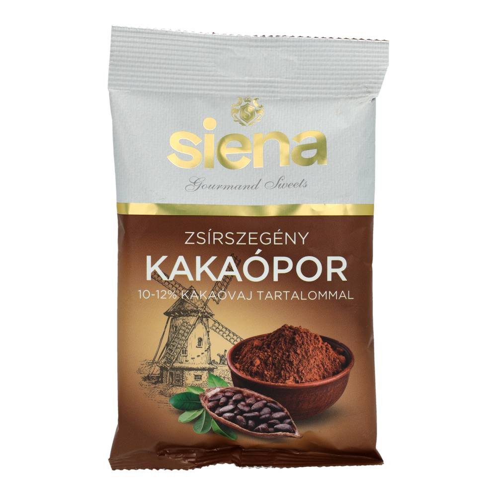 Siena 10-12% zsírszegény kakaópor 75 g