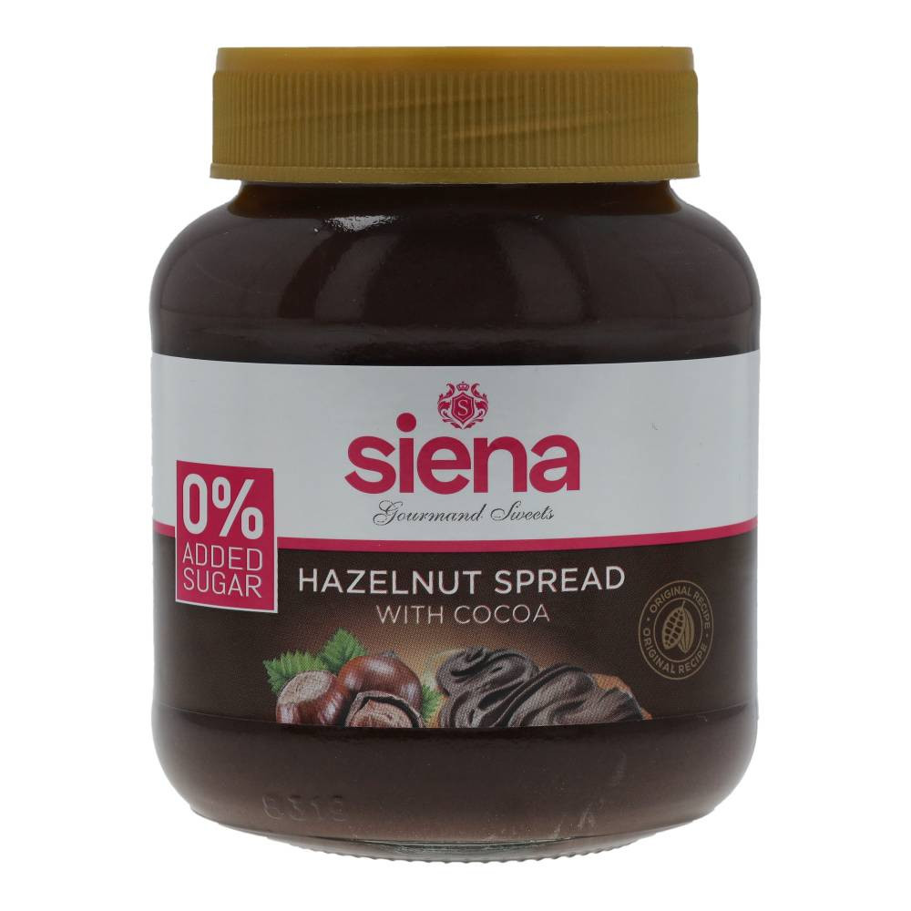 Siena kakaós mogyorókrém édesítőszerrel 400 g