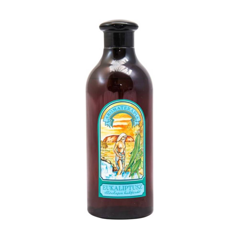 Aromatherapeutisches Schaumbadkonzentrat aus der Silberära, Eukalyptus 500 ml