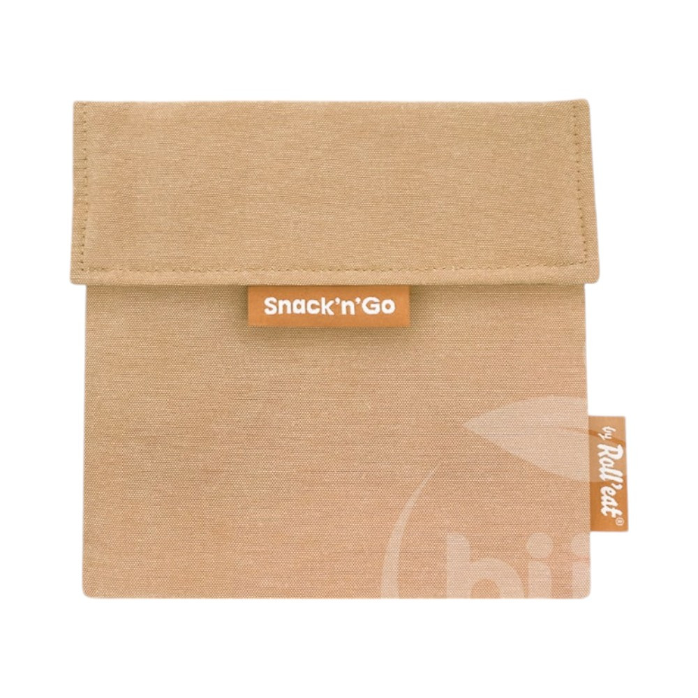 Snackngo nature barna ételtároló 1 db