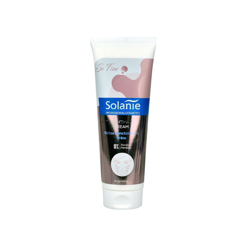 Solanie so fine botox anti-wrinkle cream 250 ml