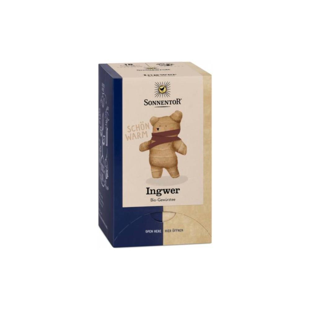 Sonnentor bio gyömbér tea  20x1g 20 g