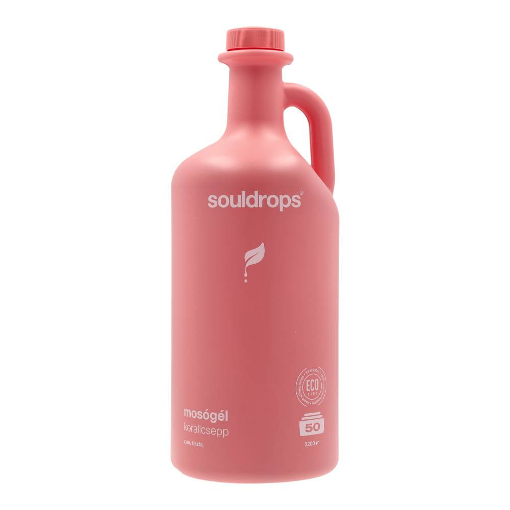 Detergent lichid Souldrops Coral 3200 ml