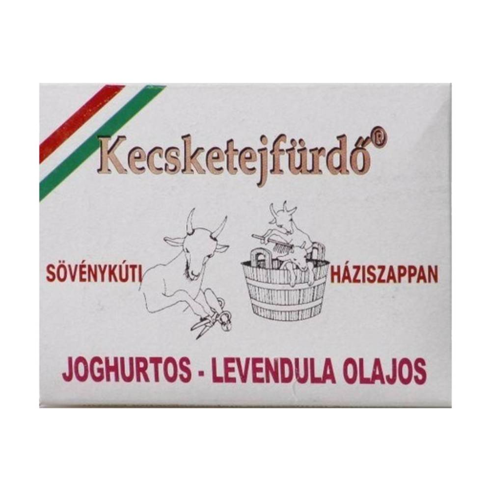 Mýdlo s kozím mlékem a jogurtem s levandulí 100 g od Sövénykúti