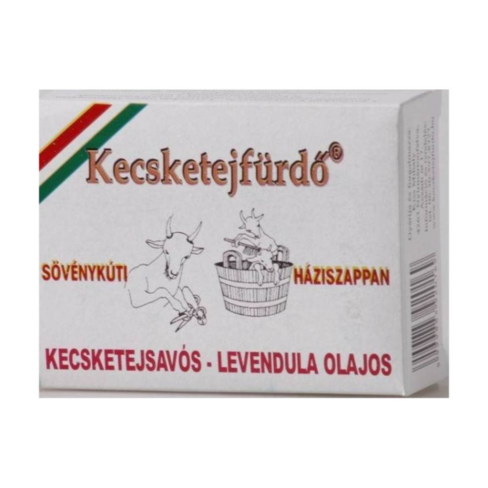 Kozí mléko a levandulové mýdlo z Sövénykút, 100 g