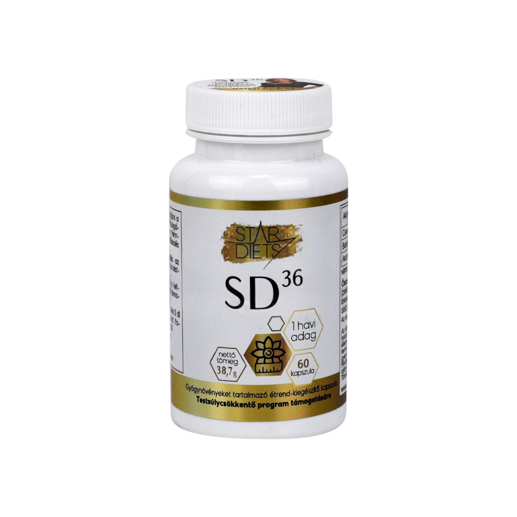 Kapsel Ergänzung zur Gewichtsreduktion Stardiets SD36 60 Stk