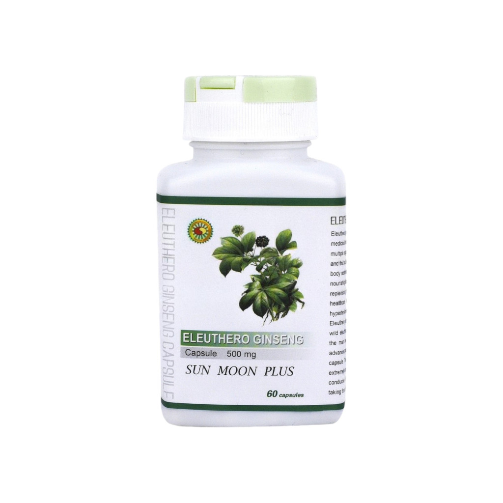 Sun Moon eleuthero gingseng 500mg kapszula 60 db