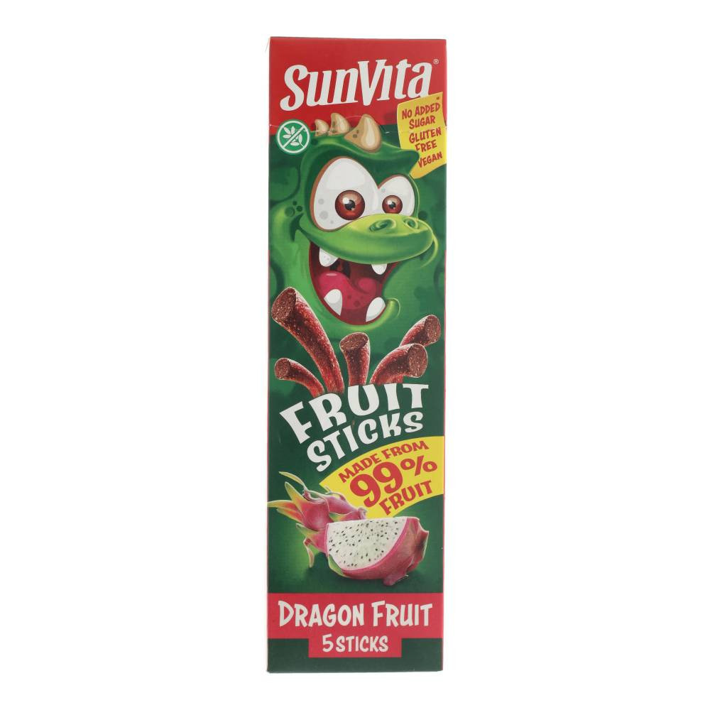 Sunvita fruit sticks sárkánygyümölcs 5 db 100 g