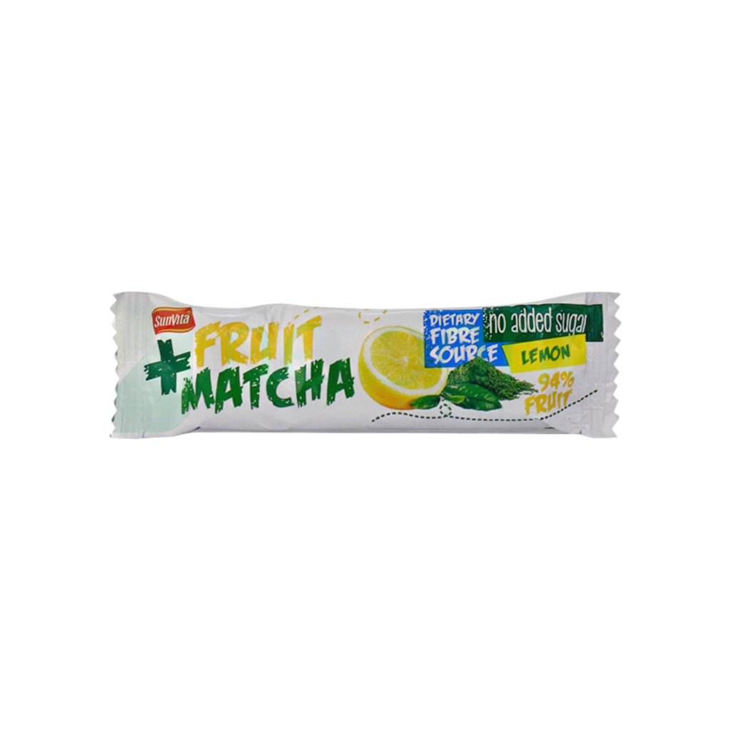 Foi de fructe Sunvita cu ceai matcha 30 g