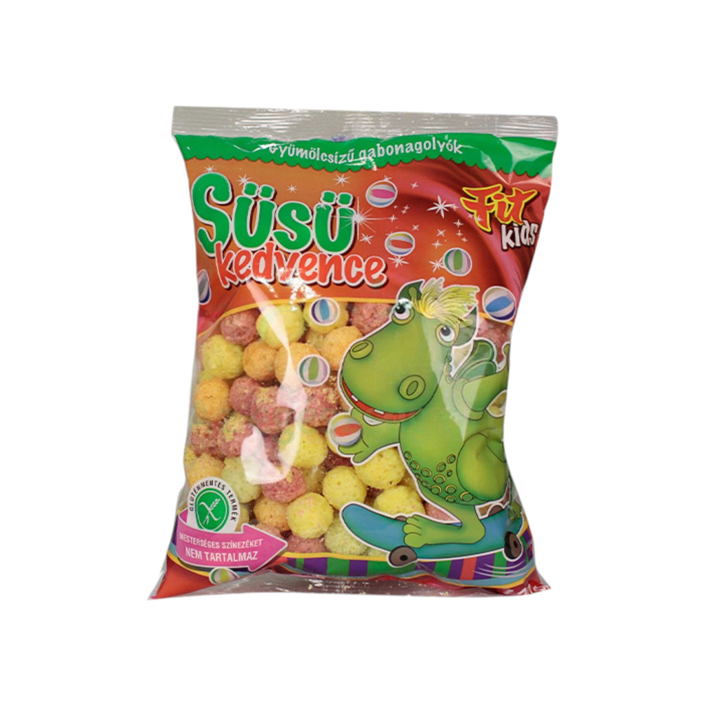 Süsü gyümölcsízű gabonagolyók 120 g