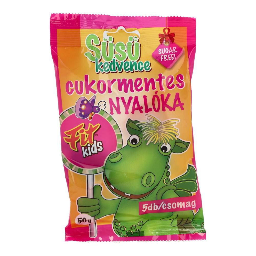 Ulubione bezcukrowe lizaki Süsü w woreczkach po 5x10g, 50g