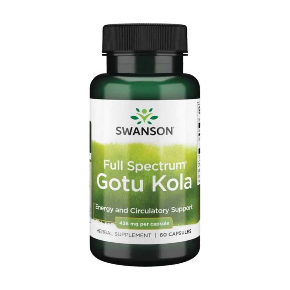 Kapsułki Swansona z gotu kolą 435 mg, 60 szt