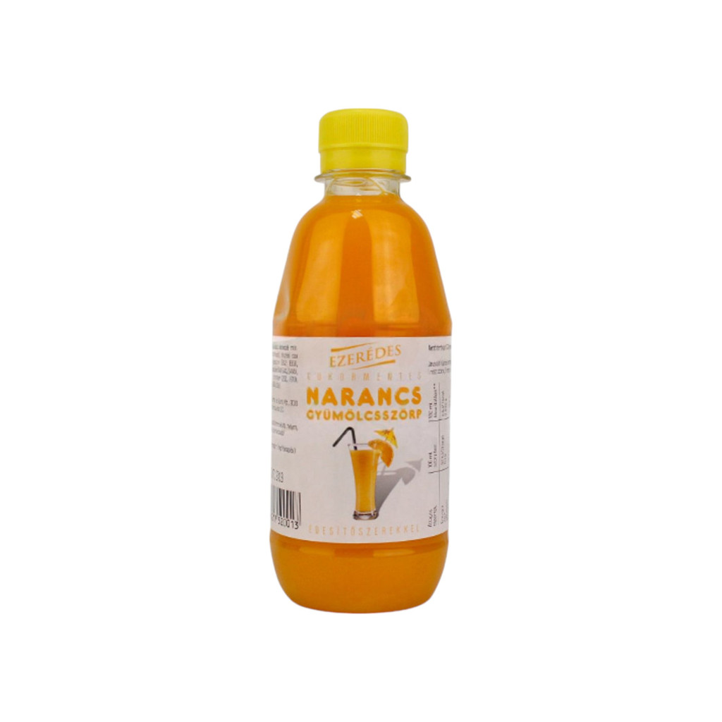 Sweetab orange syrup sugar-free 330 ml