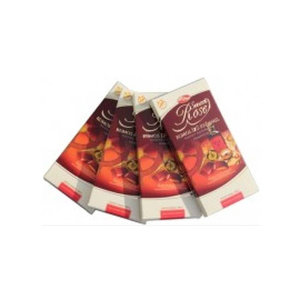 Ciocolată cu lapte Sweetrose umplută cu cremă de rom, îndulcitor fructoză 100 g