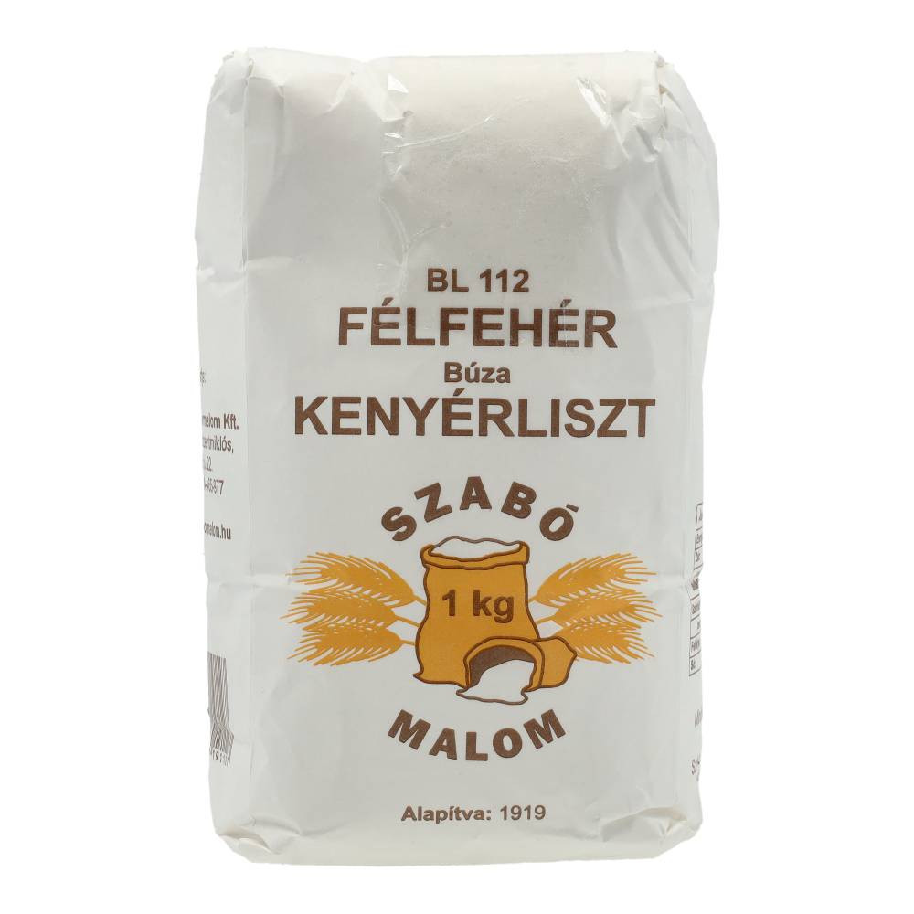 Szabó Malom búzakenyérliszt bl-112 1000 g
