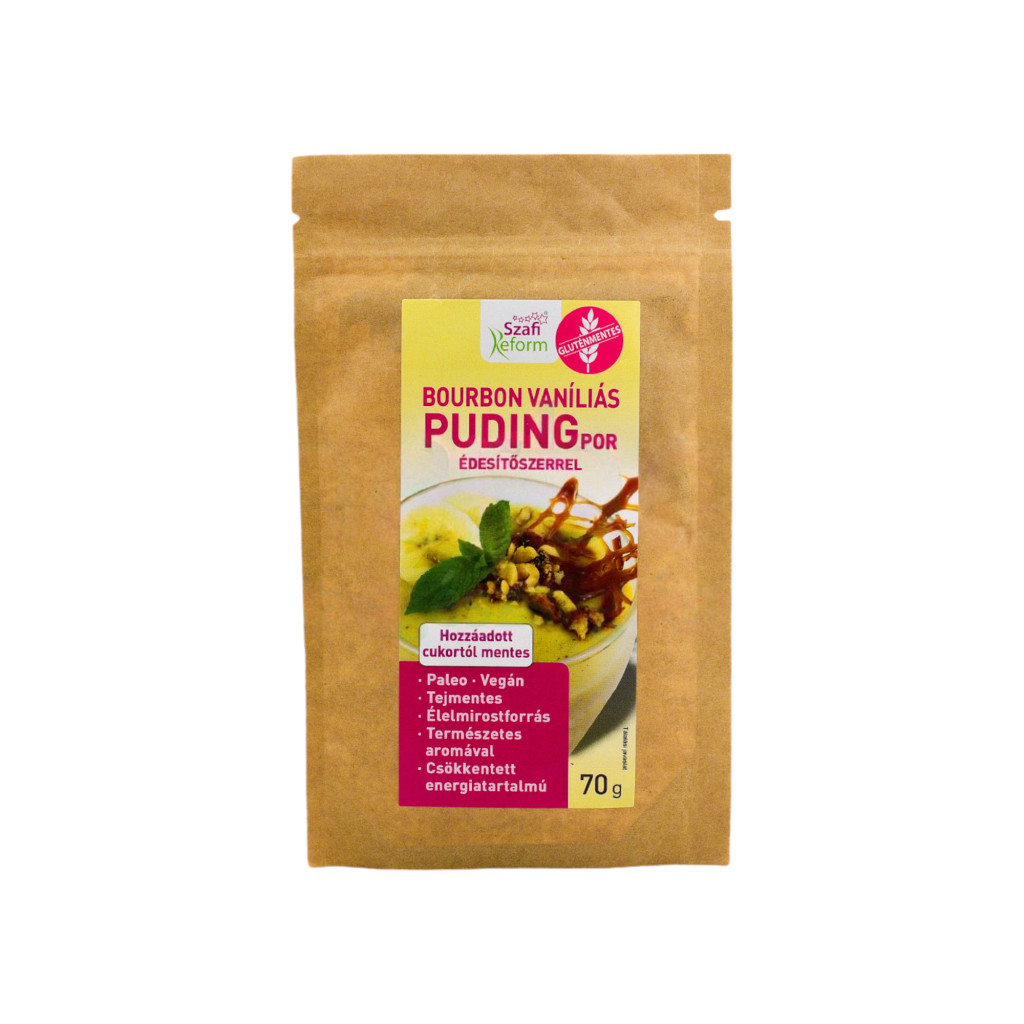 Proszek do budyniu Szafi Fitt waniliowy z bourbonem 70 g