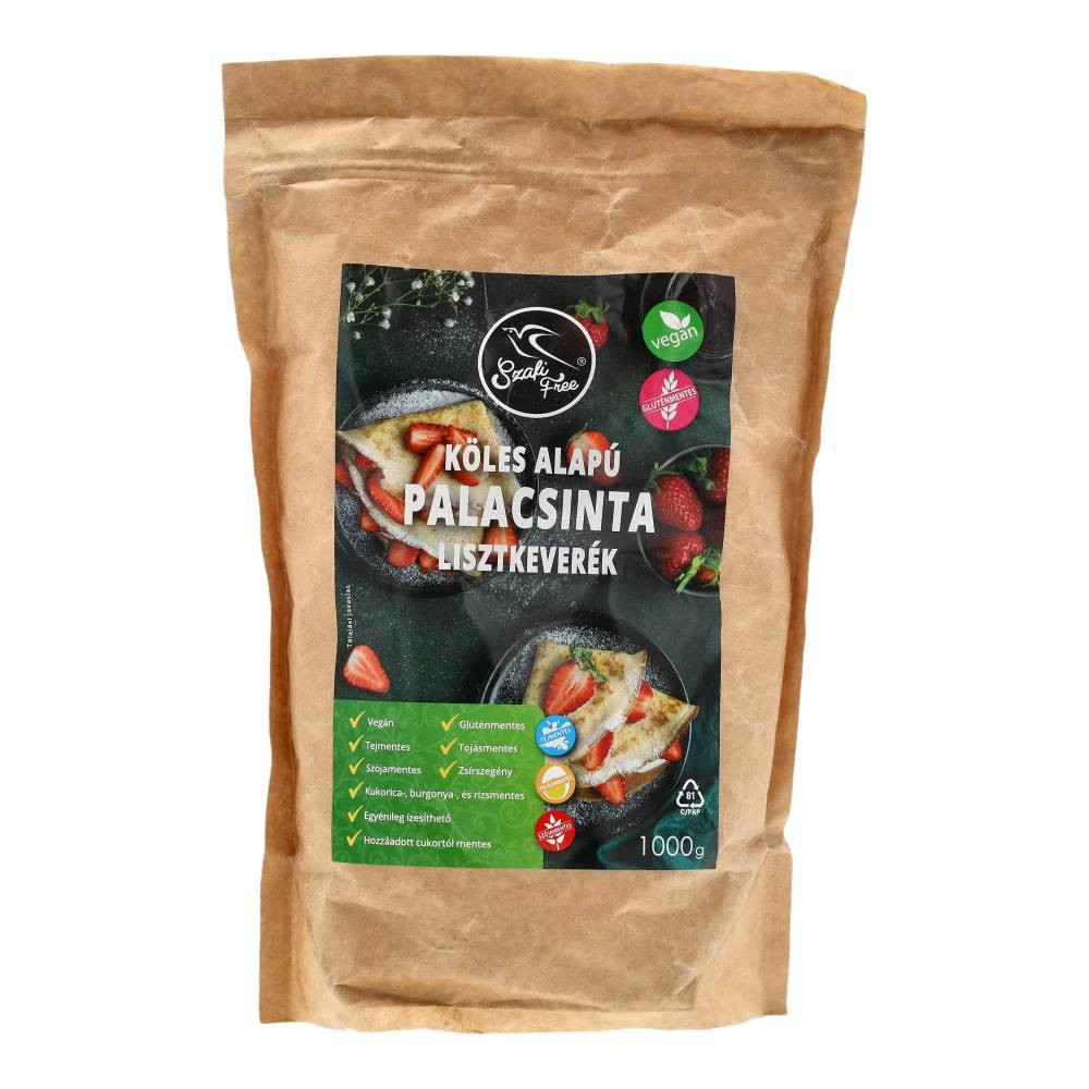 Szafi Free gluténmentes köles alapú palacsinta lisztkeverék 1000 g