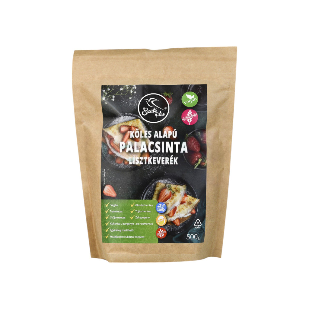 Szafi Free gluténmentes köles alapú palacsinta lisztkeverék 500 g