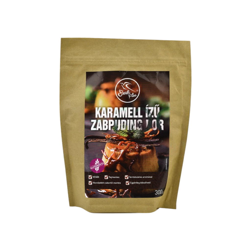 Szafi Free caramel-flavored oat pudding powder 300 g