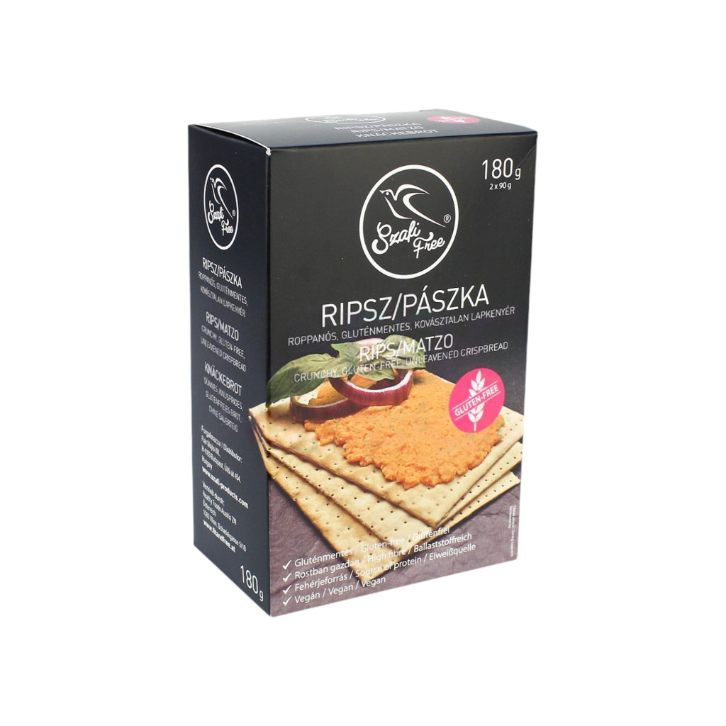 Szafi Free ripsz pászka gluténmentes 180 g