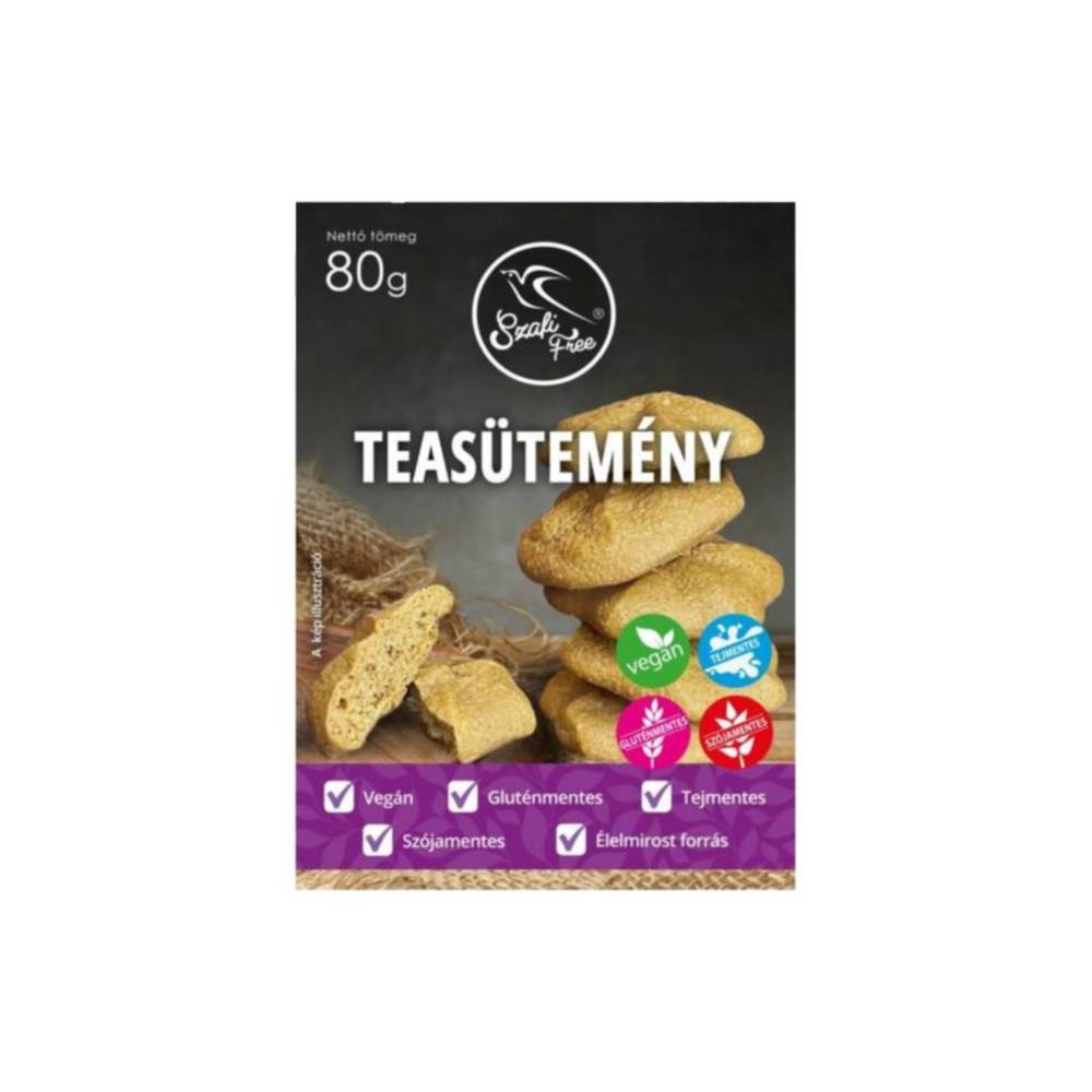 Produs de patiserie fără gluten Szafi Free ceai, 80 g