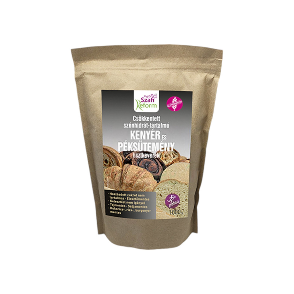 Szafi Reform Brot- und Backmehlmischung mit reduziertem Kohlenhydratgehalt, 500 g