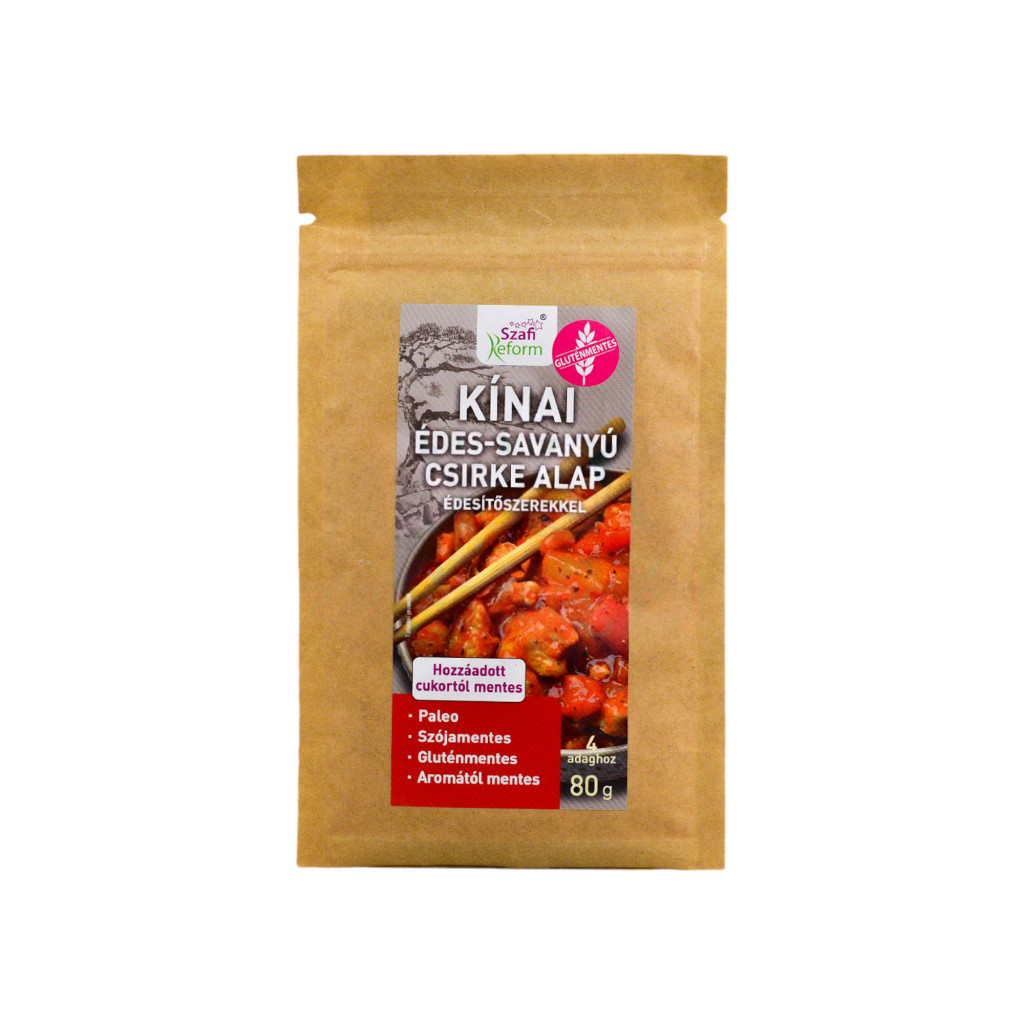 Szafi Reform kínai édes-savanyú csirkealap ( gluténmentes ) 80 g