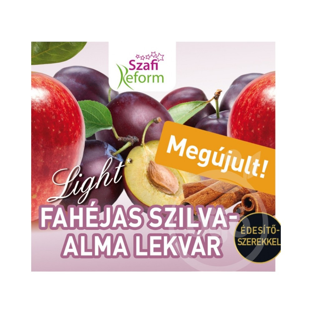 Szafi Reform jam with cinnamon plum-apple 350 g