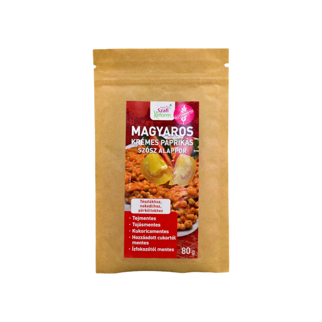 Amestec pentru sos unguresc de ardei Szafi Reform fără gluten 80 g
