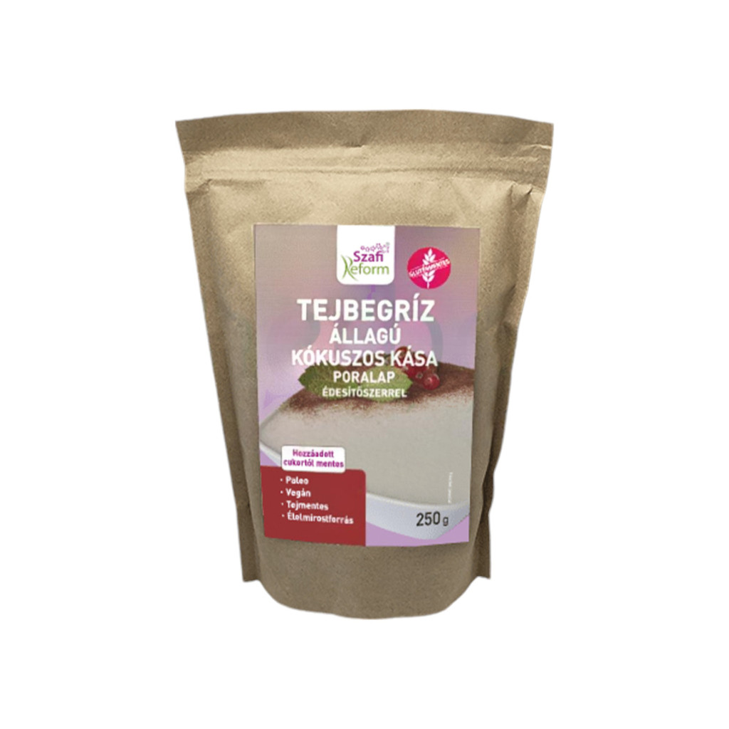 Mieszanka puddingowa kokosowa Szafi Reform o konsystencji kaszy mlecznej 250 g
