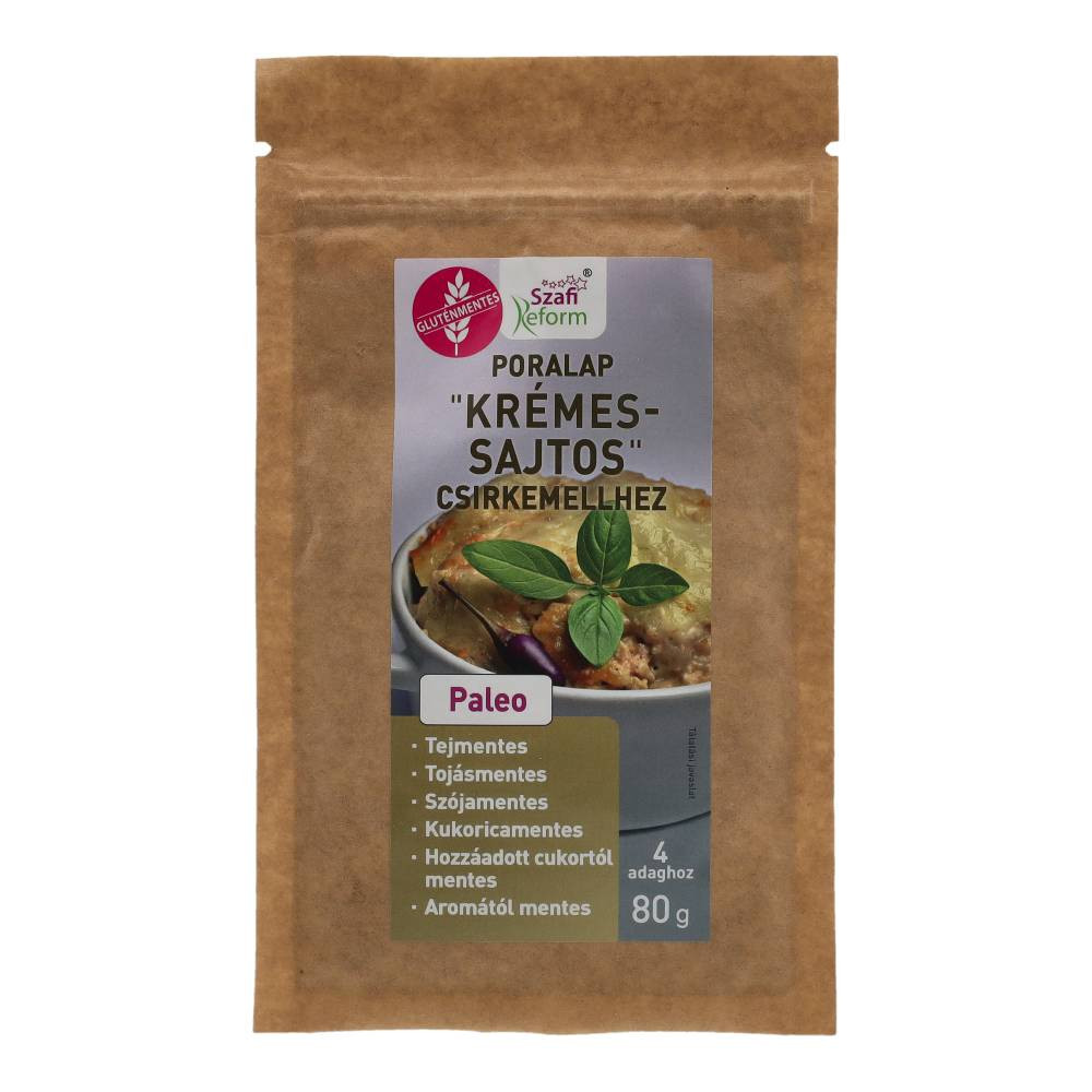 Szafi Reform proteínový prášok na krémovo-syrné kuracie prsia 80 g