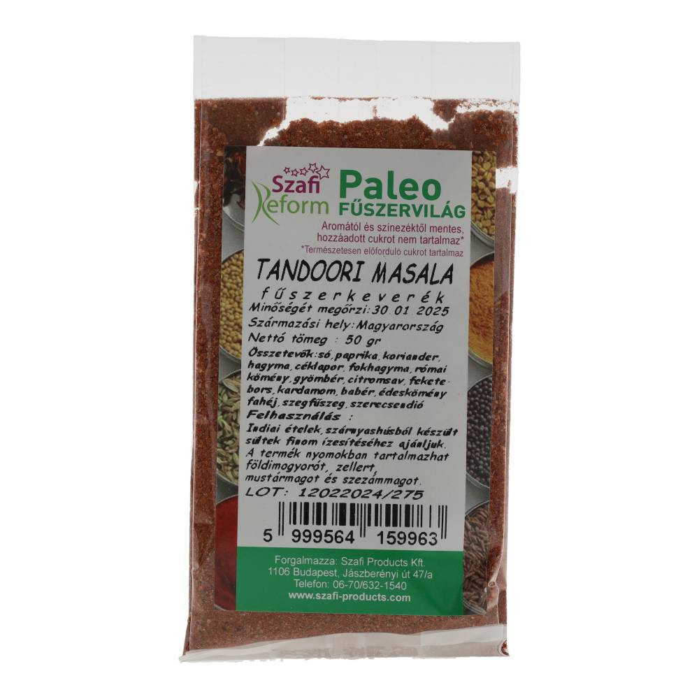 Szafi Reform Tandoori Masala Gewürzmischung 50 g