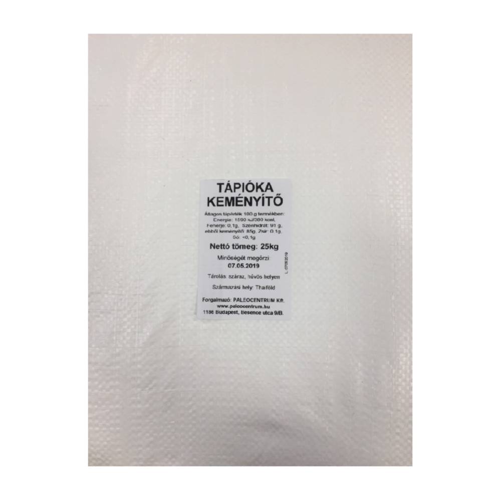 Amidon de tapioca 25 kg sac