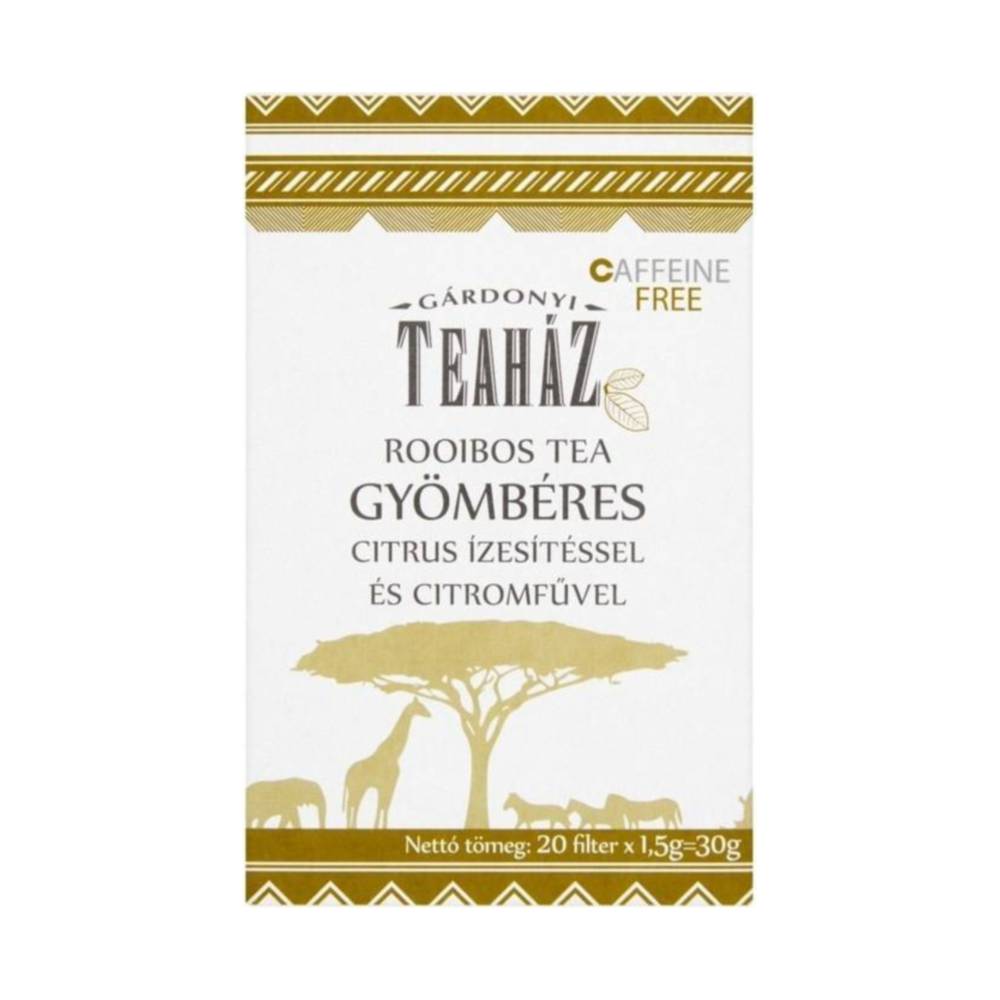 Herbata z rooibos z melisą cytrynową i imbirem 30 g